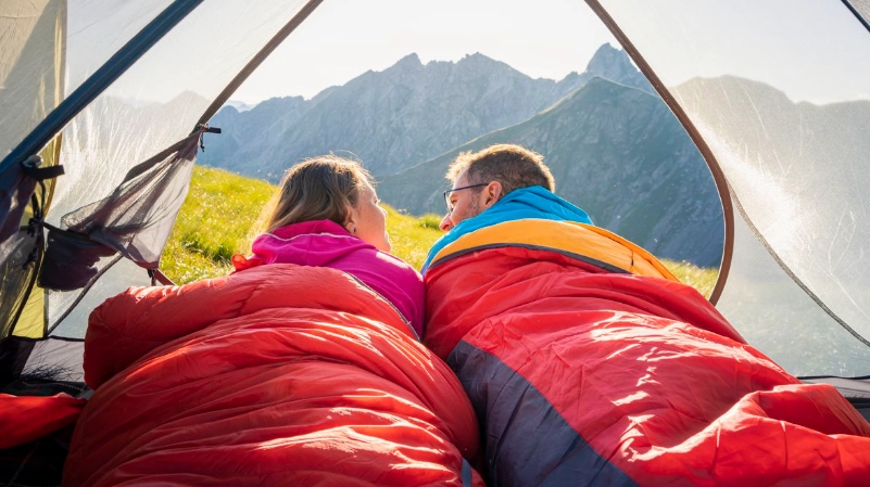 camping and stress relief