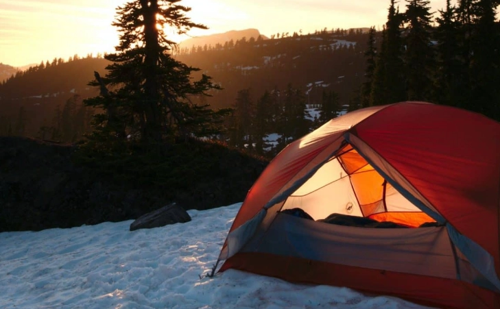camping in cold weather