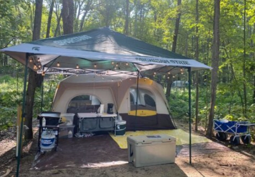 family camping activities