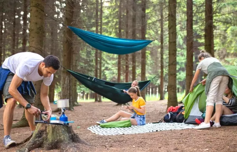 camping with kids benefits