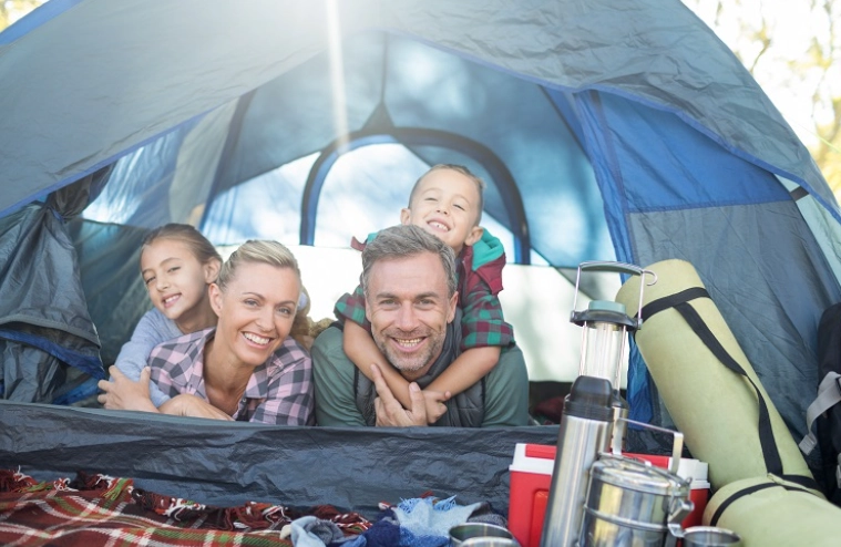 camping with kids benefits