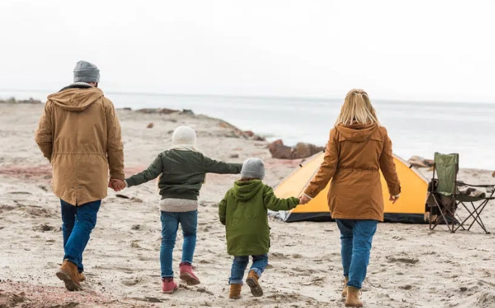 camping with kids