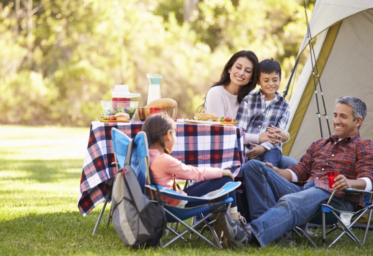 camping with kids