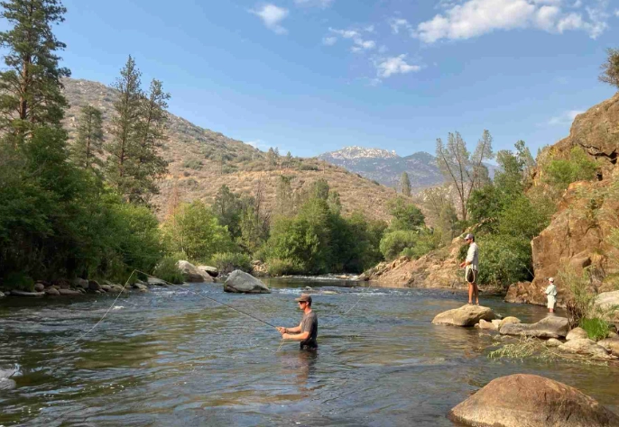best time for river camping