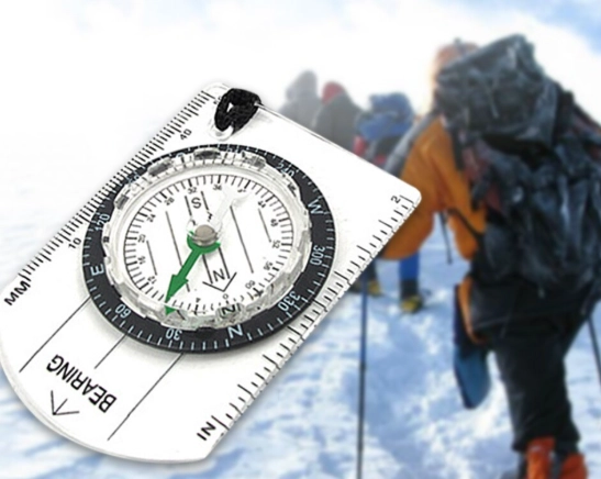 how to use a compass camping