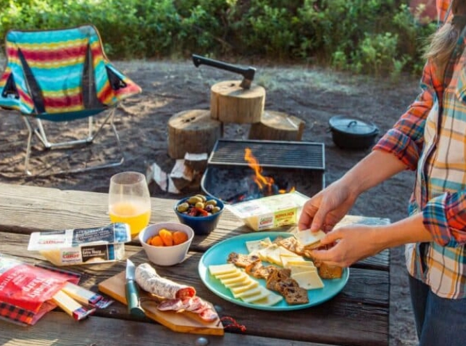 easy camping lunches