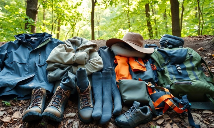 camping clothes for hiking