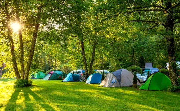 camping in hot weather