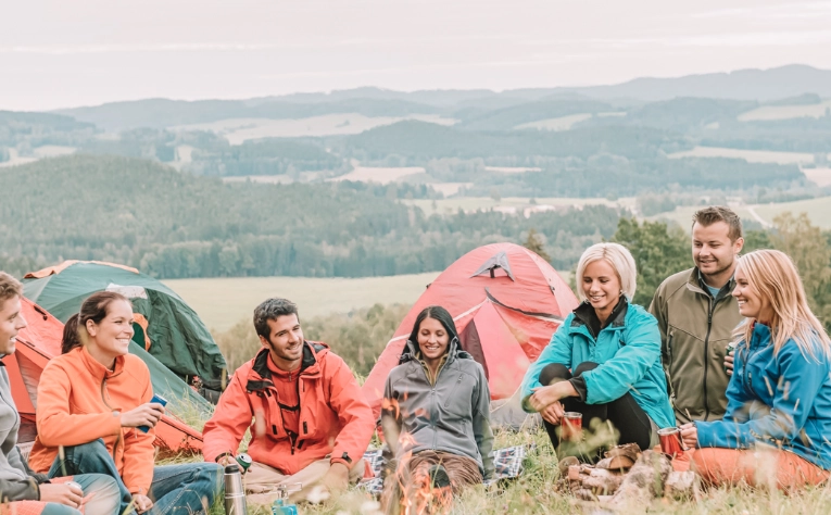 what to do while camping adults
