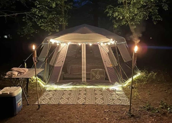 family camping games