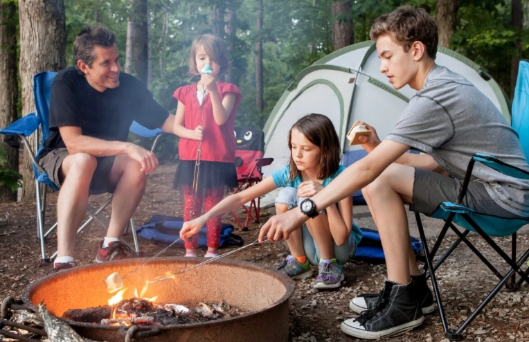 benefits of camping for students