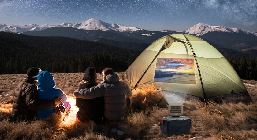 portable camping entertainment