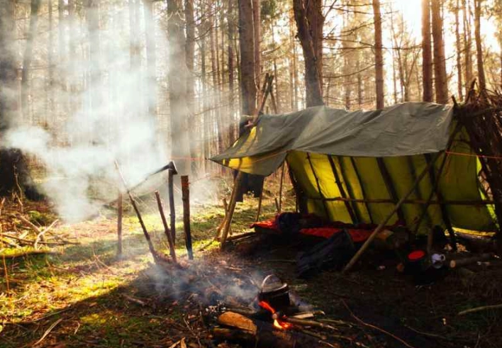 wilderness survival camping