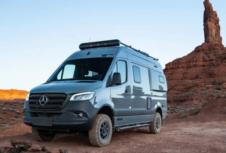 best van camping spots California