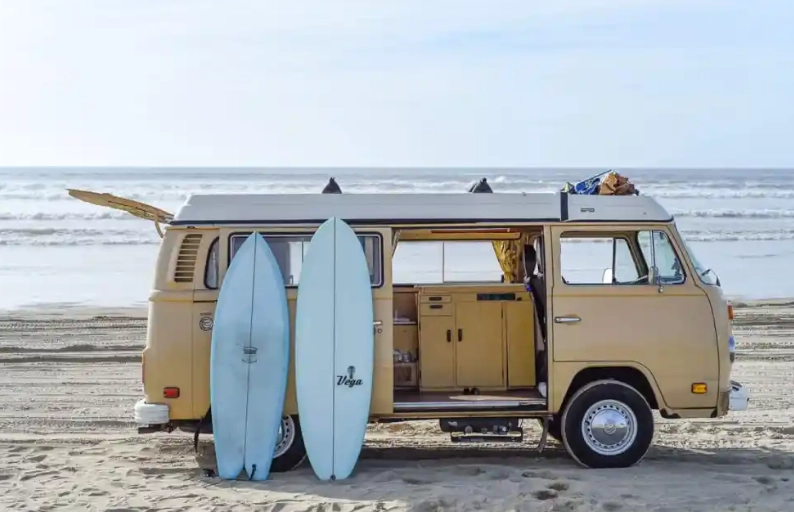 camper van rental California
