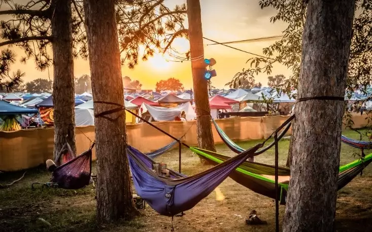 camping music festivals
