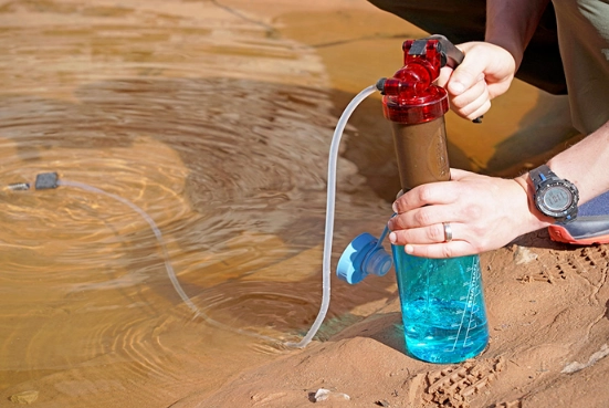 portable water purifier for camping