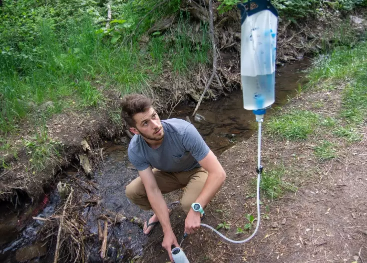 backpacking water treatment