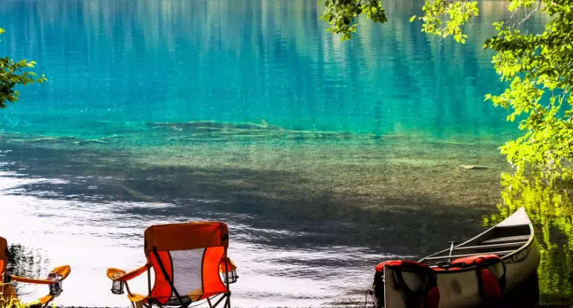 best lake campgrounds Washington