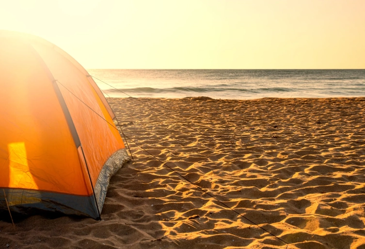 beach camping tips