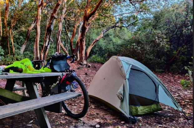 bike camping for beginners
