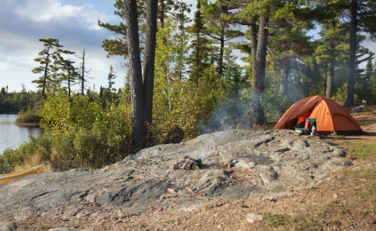 canoe camping gear