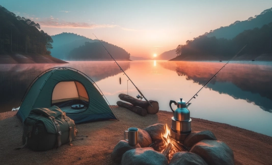 camping fishing tips
