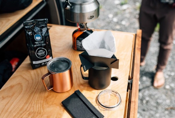 how to make coffee camping