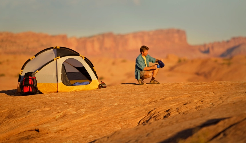 solo desert camping solo desert camping
