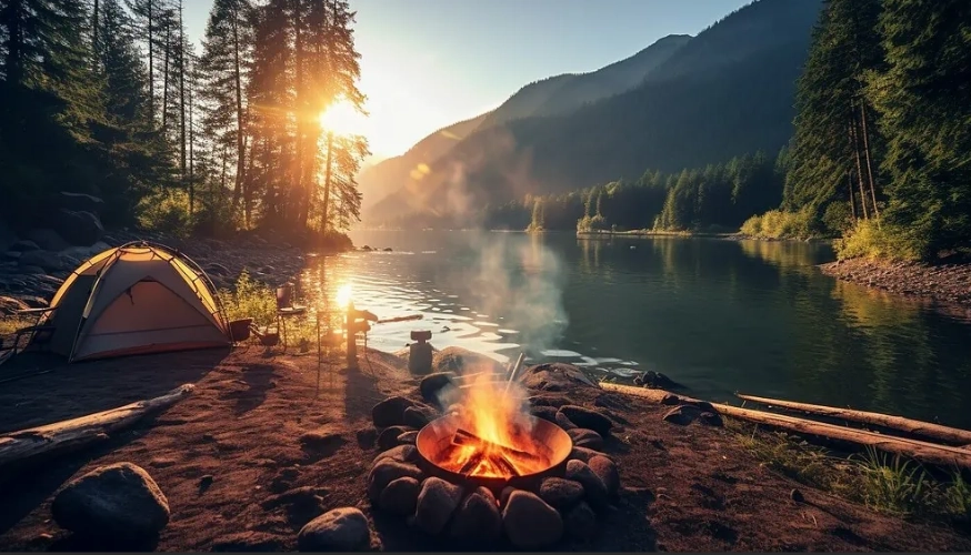 river camping essentials