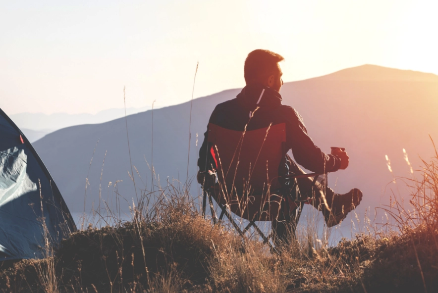 mental health benefits of camping