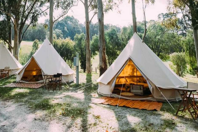 luxury camping