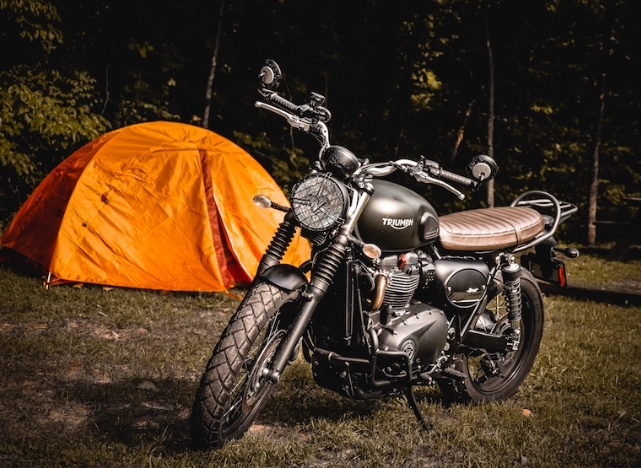 best motorcycle camping routes