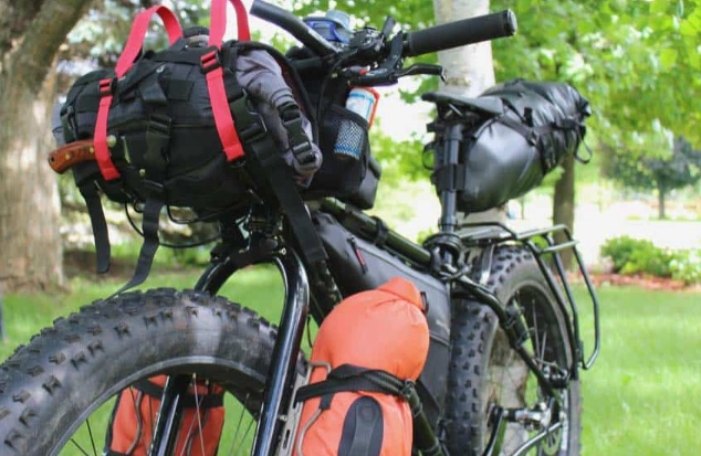 bicycle touring with camping
