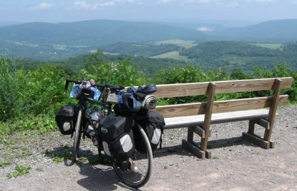 bicycle touring with camping