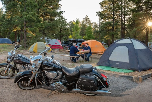 motorcycle camping gear