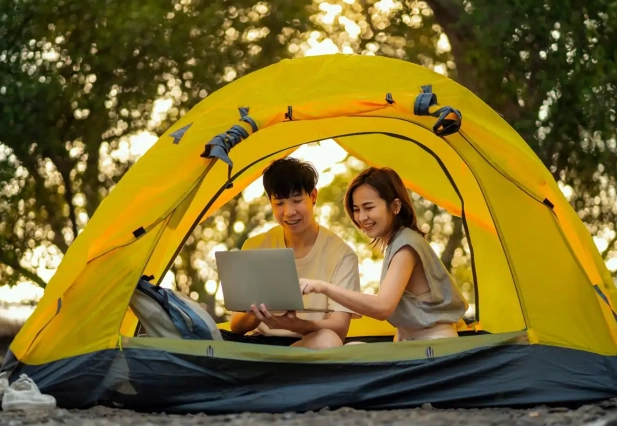 Wi-Fi camping