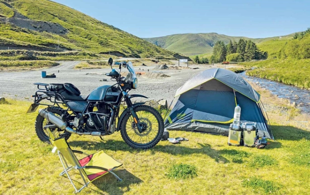 best motorcycle camping routes