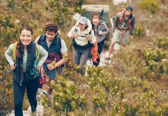 backpacking camping hiking