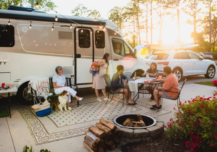 family campgrounds with pools