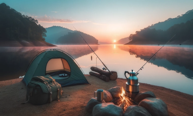 best camping and fishing spots