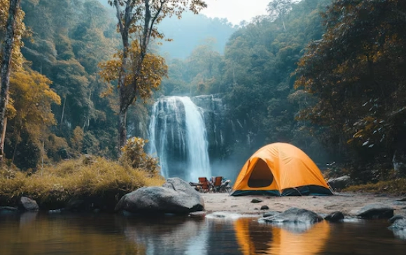 best waterfall hikes for camping