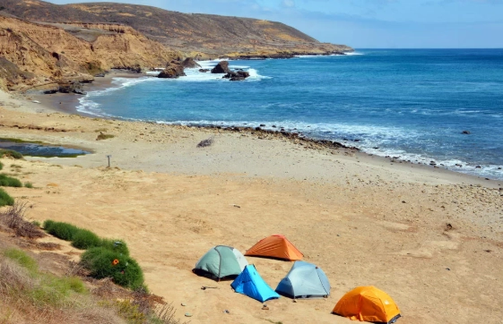 best island camping spots