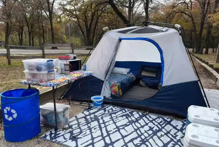 tent setup instructions