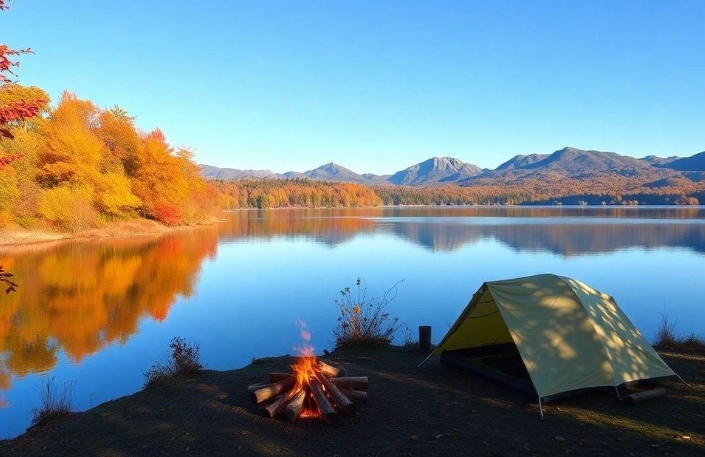best fall camping