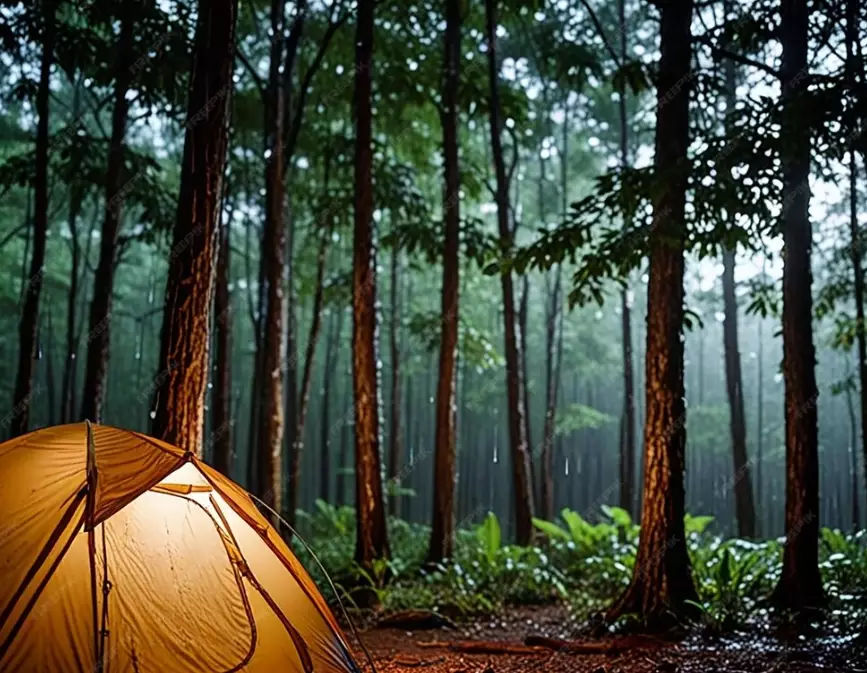 camping for mindfulness
