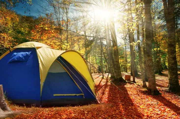 best fall camping