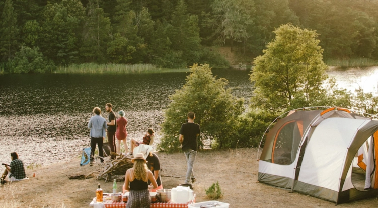 best places to camp in spring