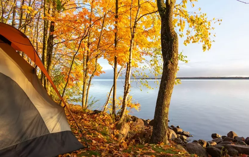 autumn camping destinations