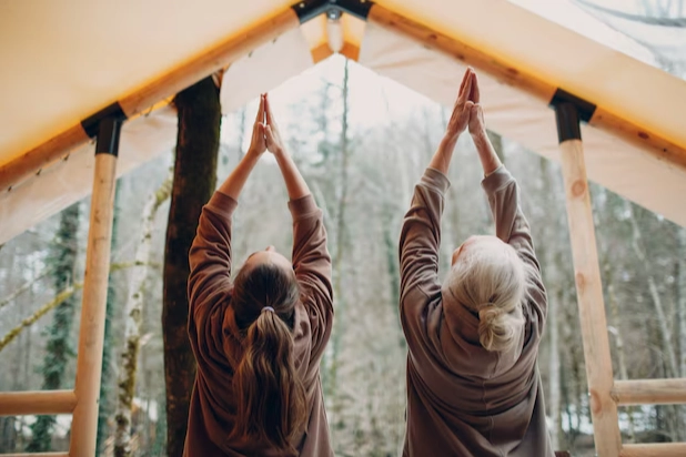 camping for mindfulness
